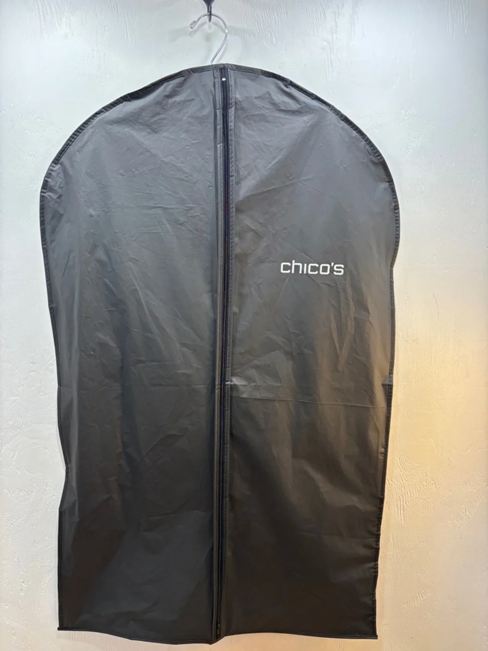 Chico's Black Zippered Garment Bag | Storing Transporting Organization
